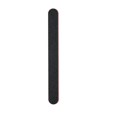 Straight black abrasive file